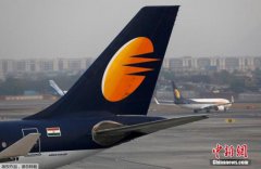 印度捷特航空飞行员“拒飞”抗议欠薪 致14架航